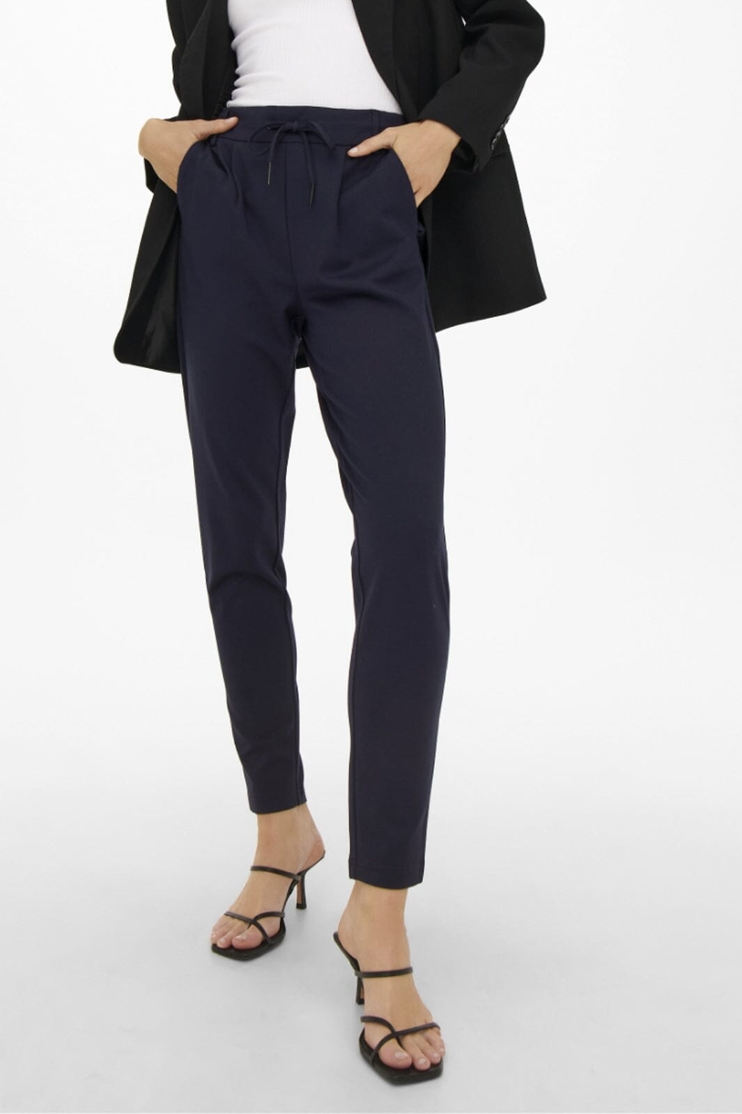 Only - Onlpoptrash Life Easy Col Pant Pnt - 2214692 Night Sky Bukser