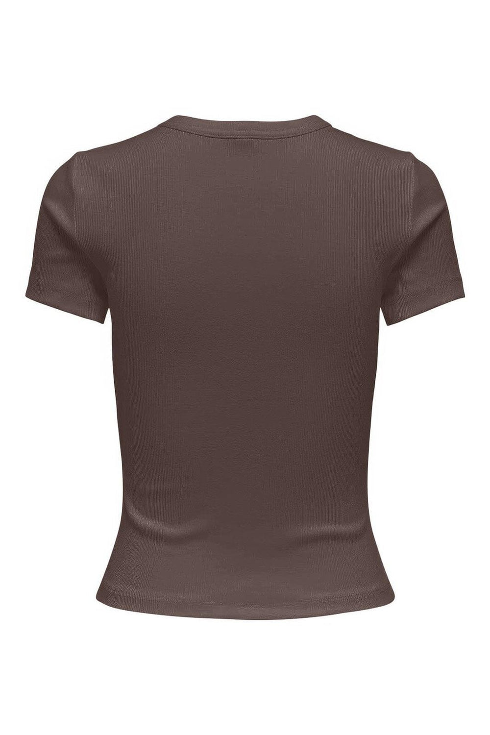 Only - Onlval Life S/S O-Neck Top - 4964138 Chocolate Martini