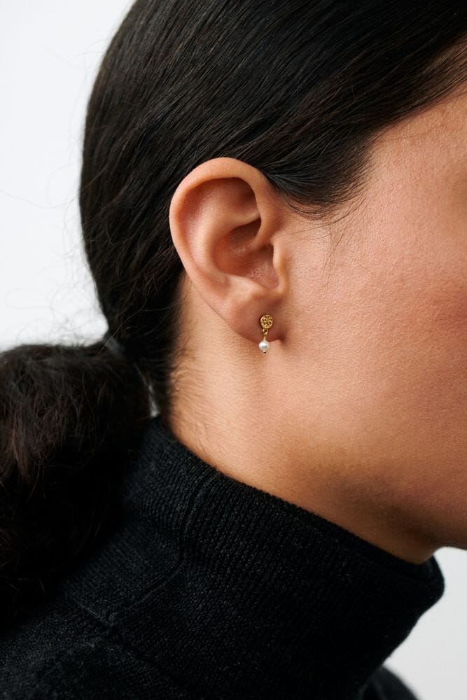 Pernille Corydon - Ocean Nature Earsticks e-394-gp - Gold Plated Øreringe