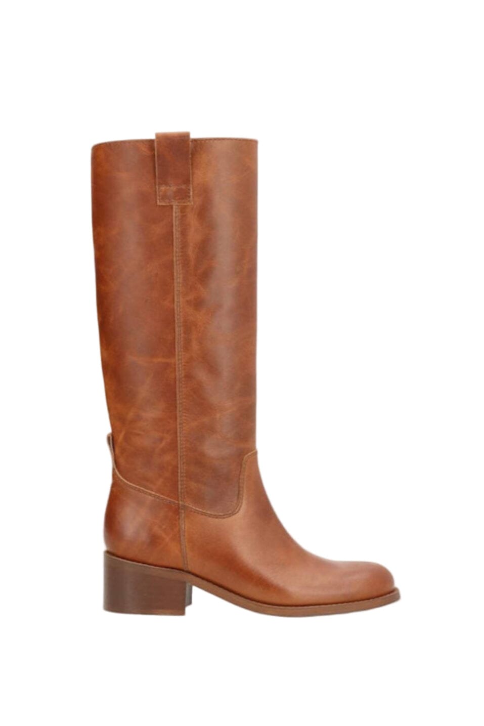 Phenumb Copenhagen - Martina Long Wix Leather PB-D07-MARTIEW - Cognac Støvler