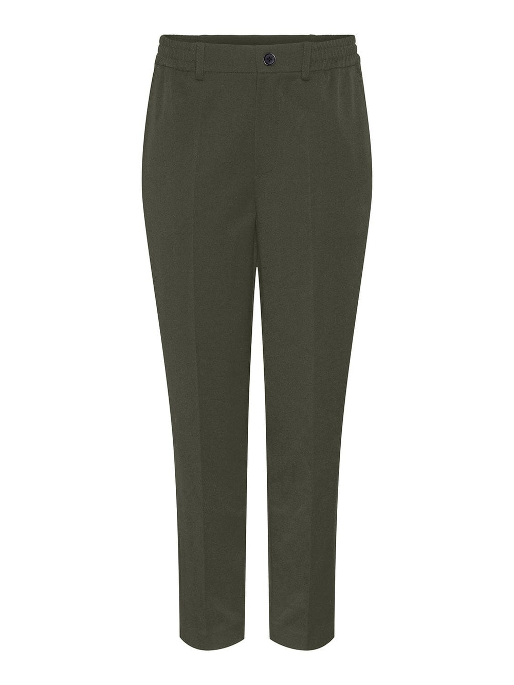 Pieces, Pccamil Hw Ankle Pant, Deep Lichen Green
