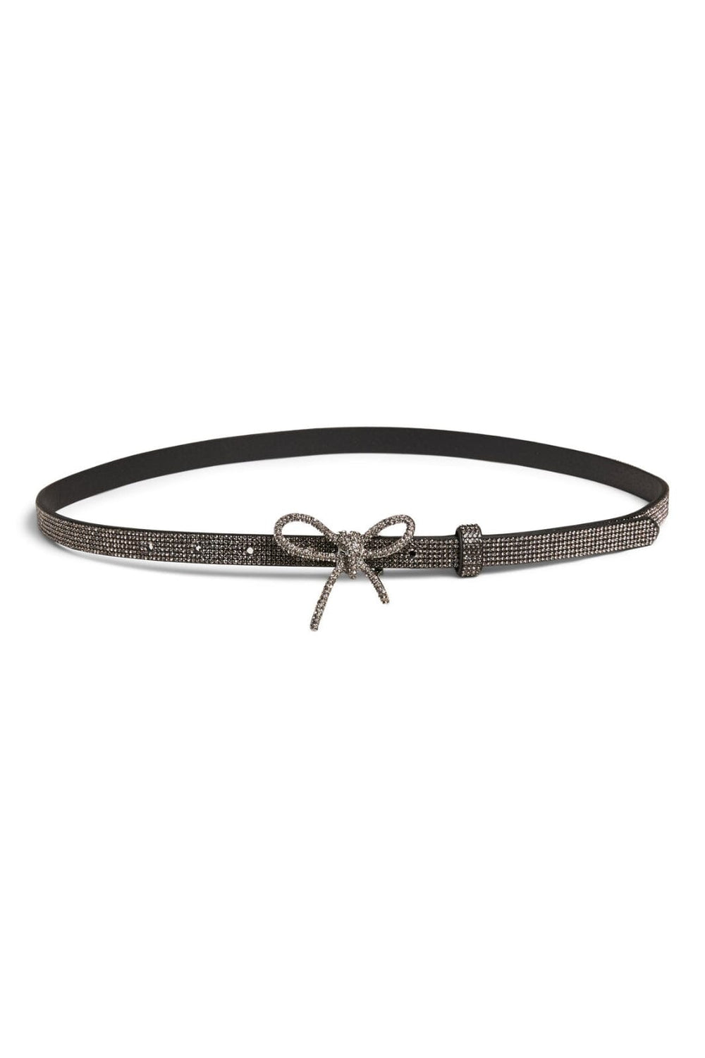 Pieces - Pcjayda Glitter Jeans Belt Bundle - 4836418 Black St2 Dark Silver Stones Bælter