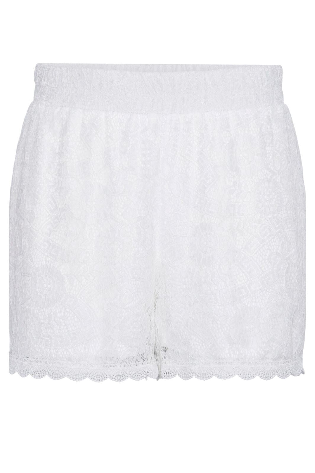 Pieces - Pcolline Shorts - 4462733 Cloud Dancer Shorts