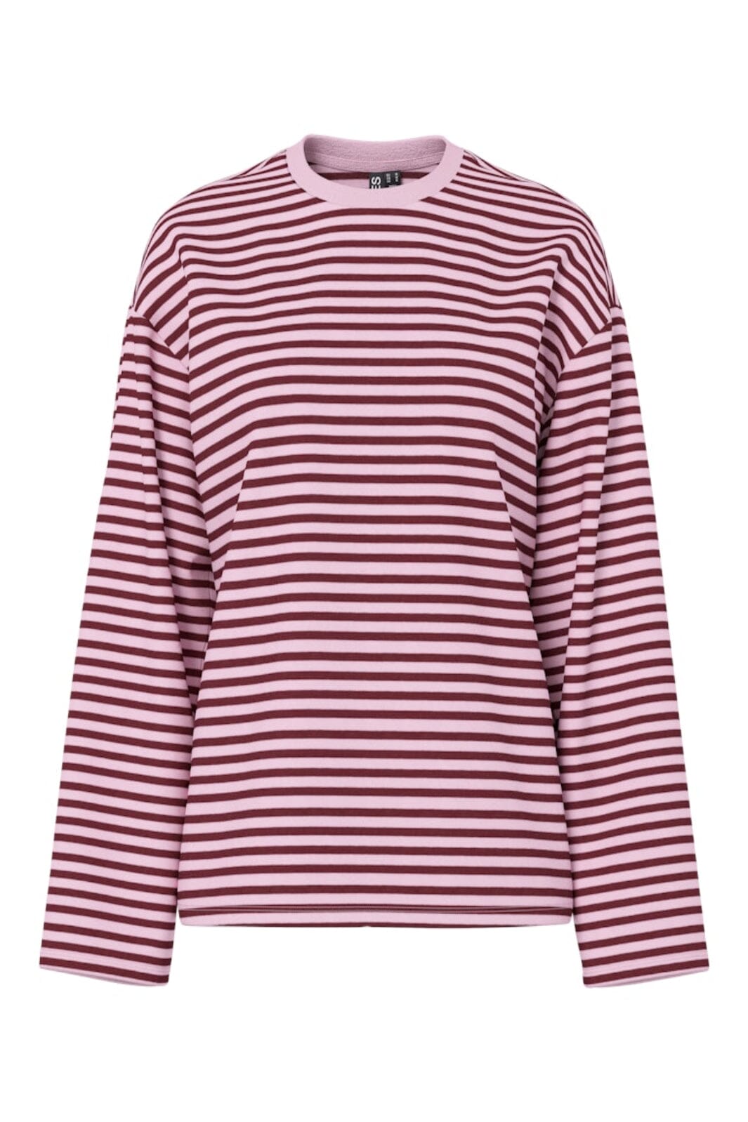 Pieces - Pcsadie Ls Top - 5076174 Tawny Port Roseate Spoonbill Bluser