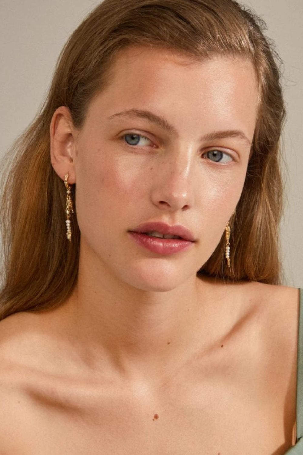 Pilgrim - Niya 282412033 - Gold Plated Øreringe