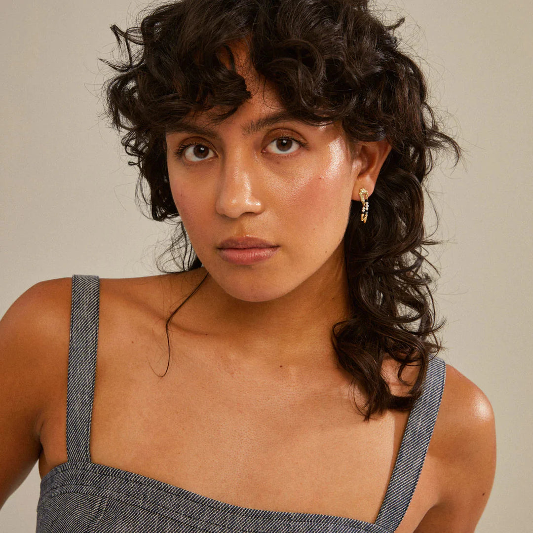 Pilgrim - Niya 282412803 - Gold Plated Øreringe