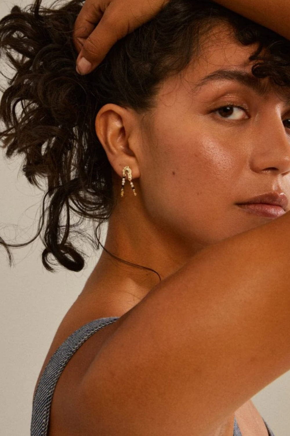 Pilgrim - Niya 282412803 - Gold Plated Øreringe