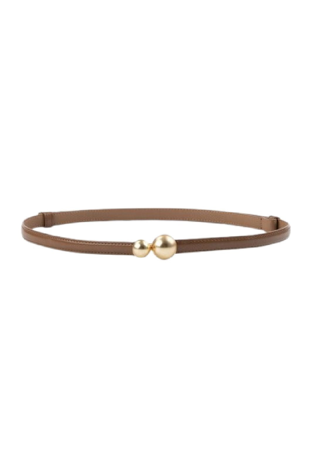 Plissé Copenhagen - Cassila Belt 70-820-646 - Light Brown Bælter