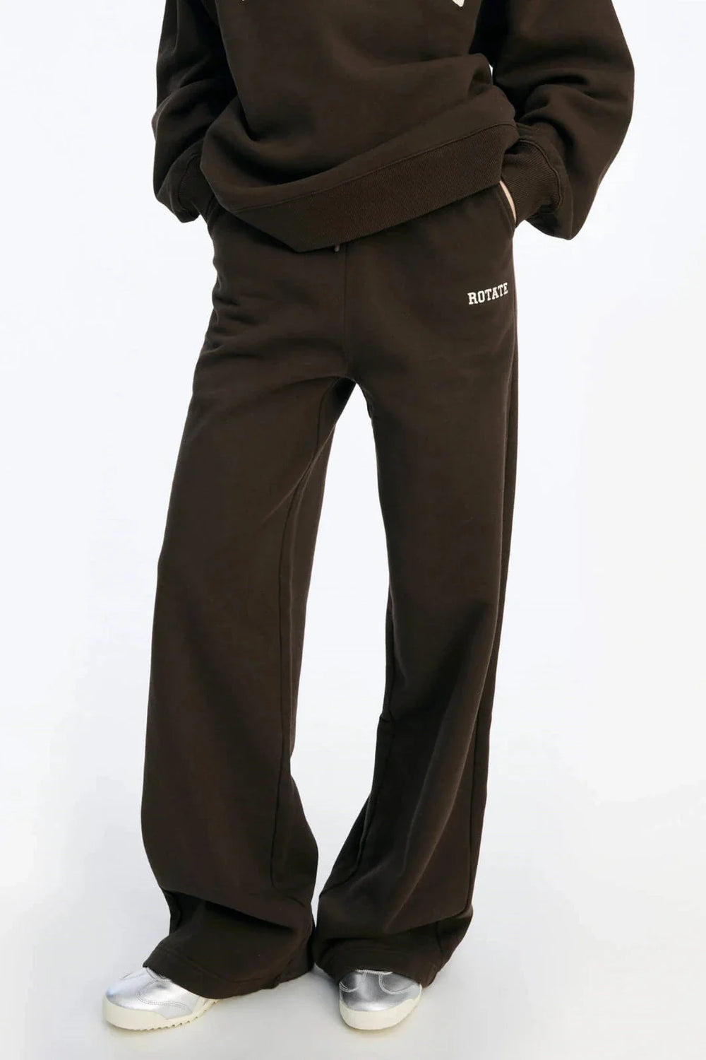 Rotate - Heavy Straight Sweatpants 1153131667 - Molé Sweatpants
