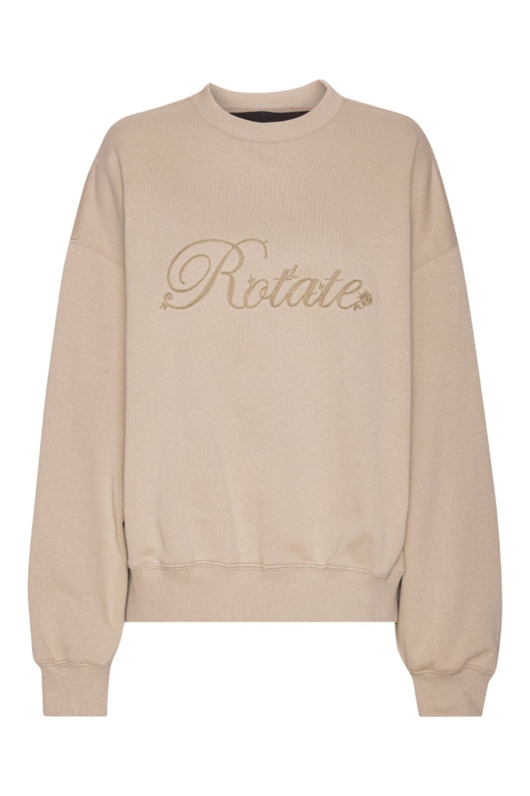 Rotate - Heavy Sweat Crewneck 1134252313 - 2313 Simply Taupe Beige Sweatshirts