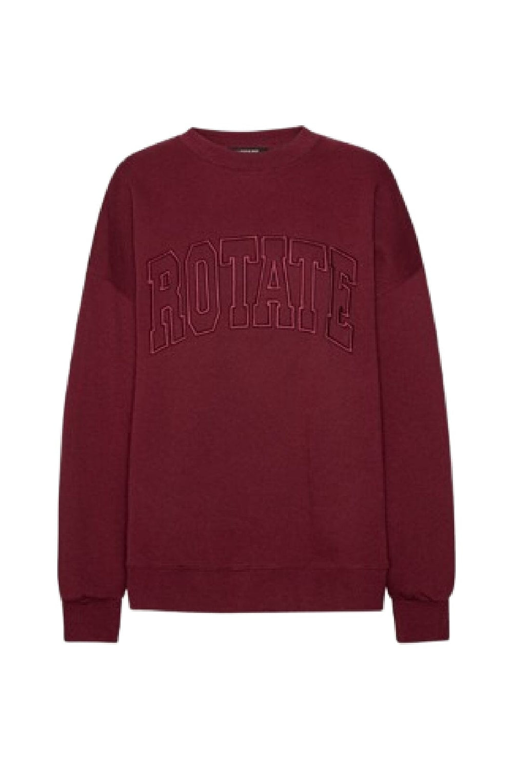 Rotate - Heavy Sweat Crewneck1143762734 - Zinfandel
