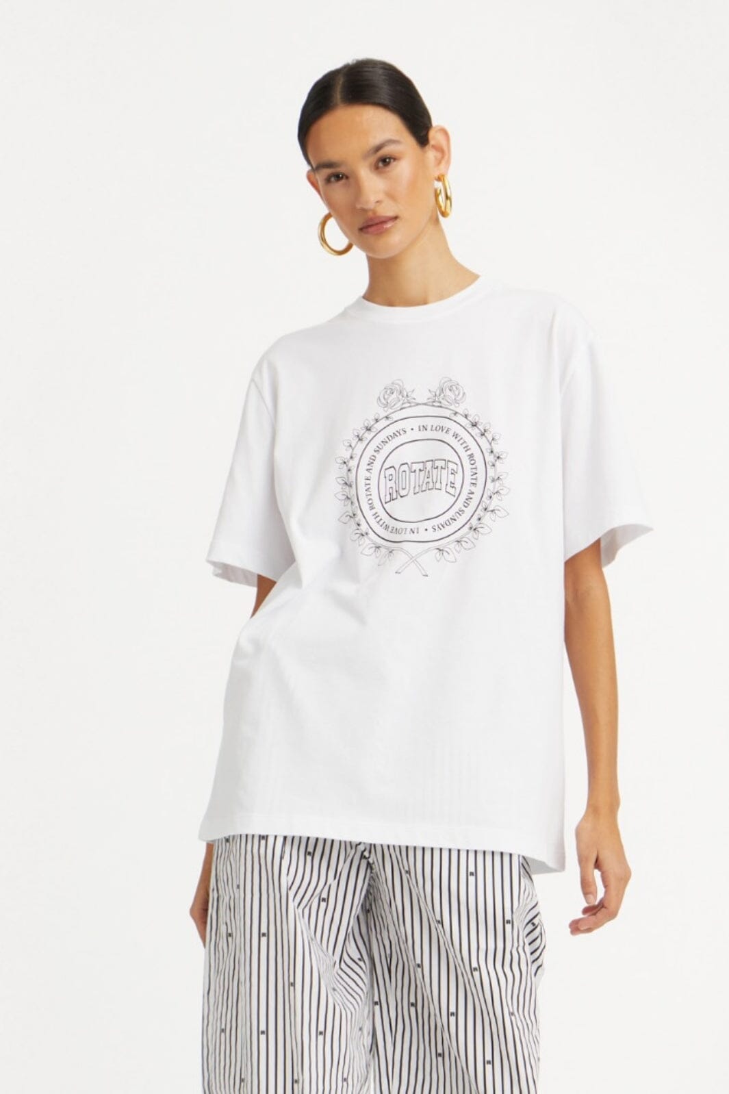 Rotate - Oversized T-shirt114393400 - Bright White