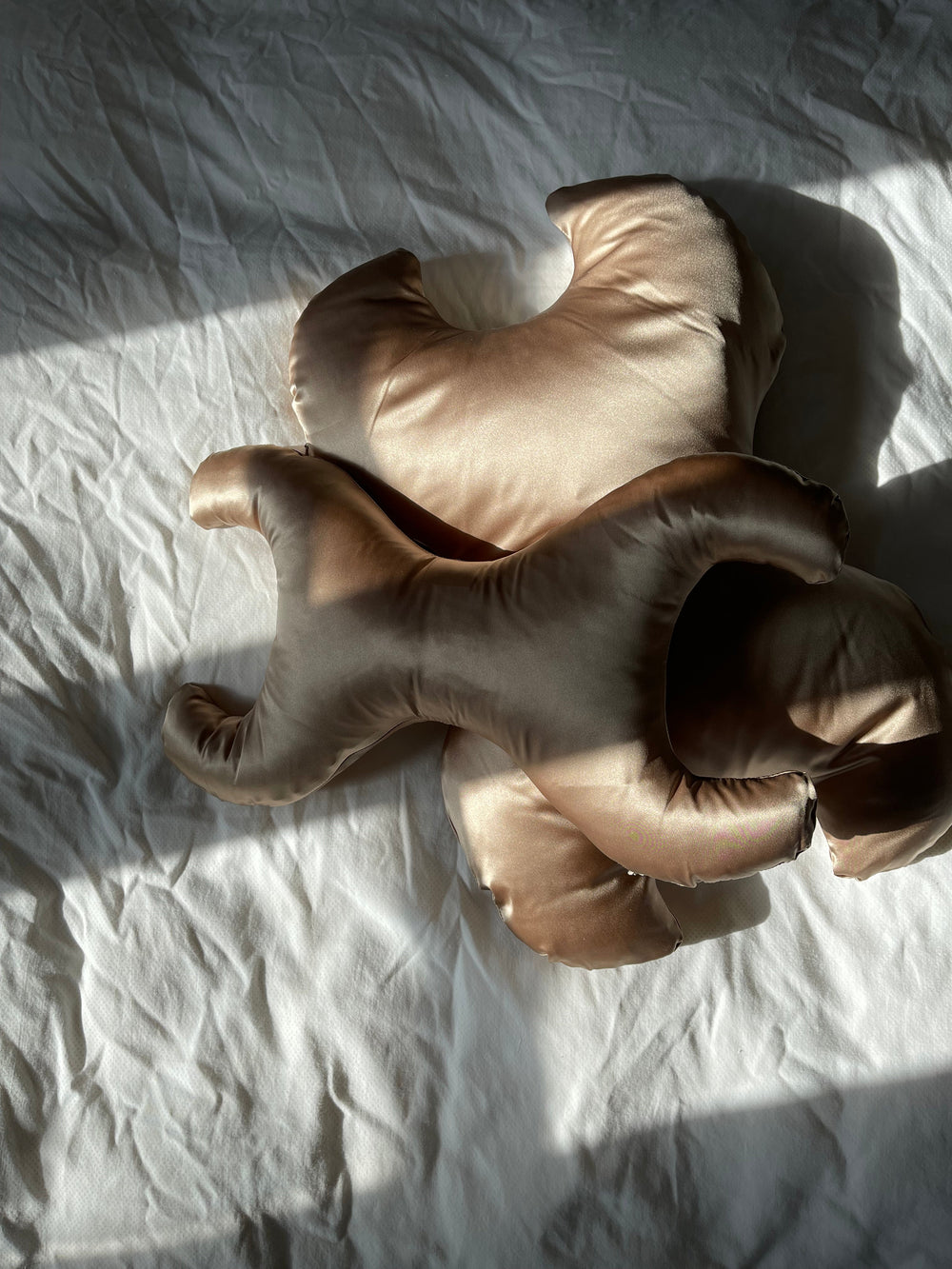 Save My Face - La Petite - lille pude med 100% silkebetræk Bronze Puder