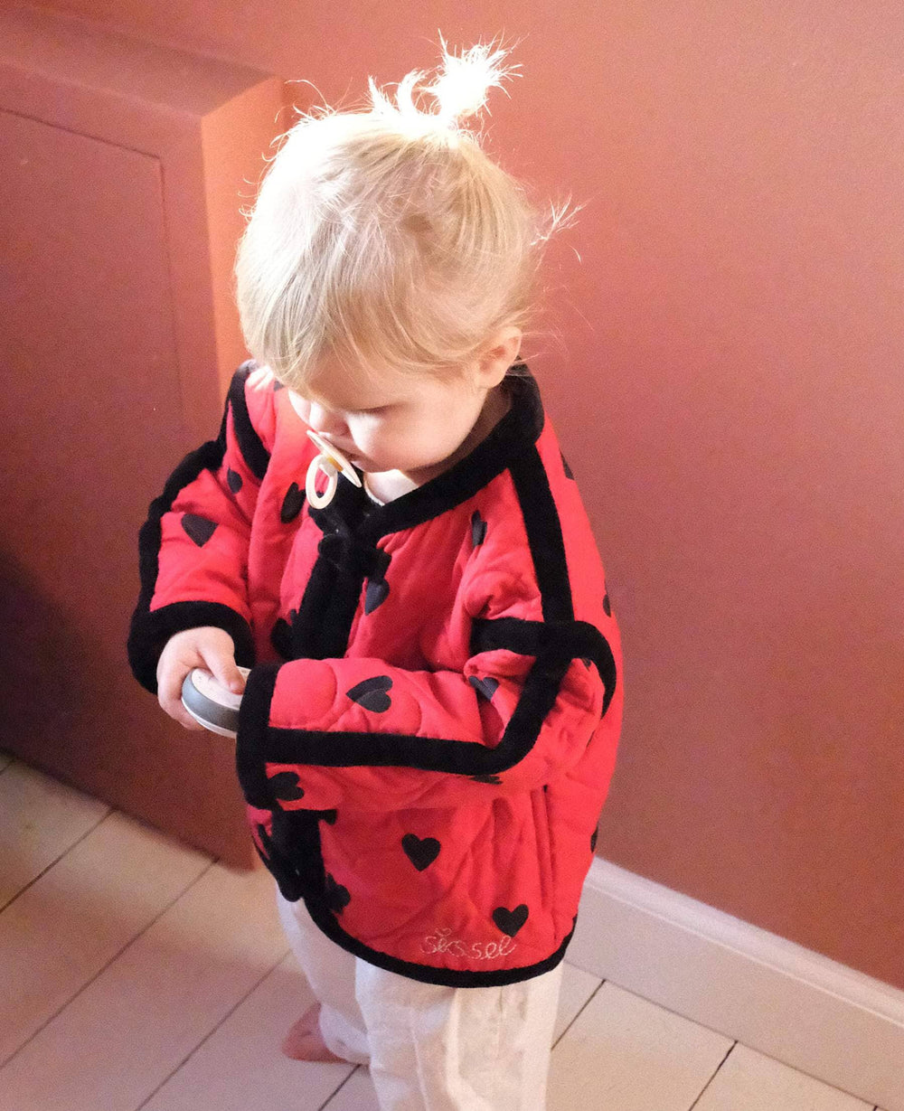 Sissel Edelbo - Amora MINI Jacket SE 1656 - Dark Red Jakker