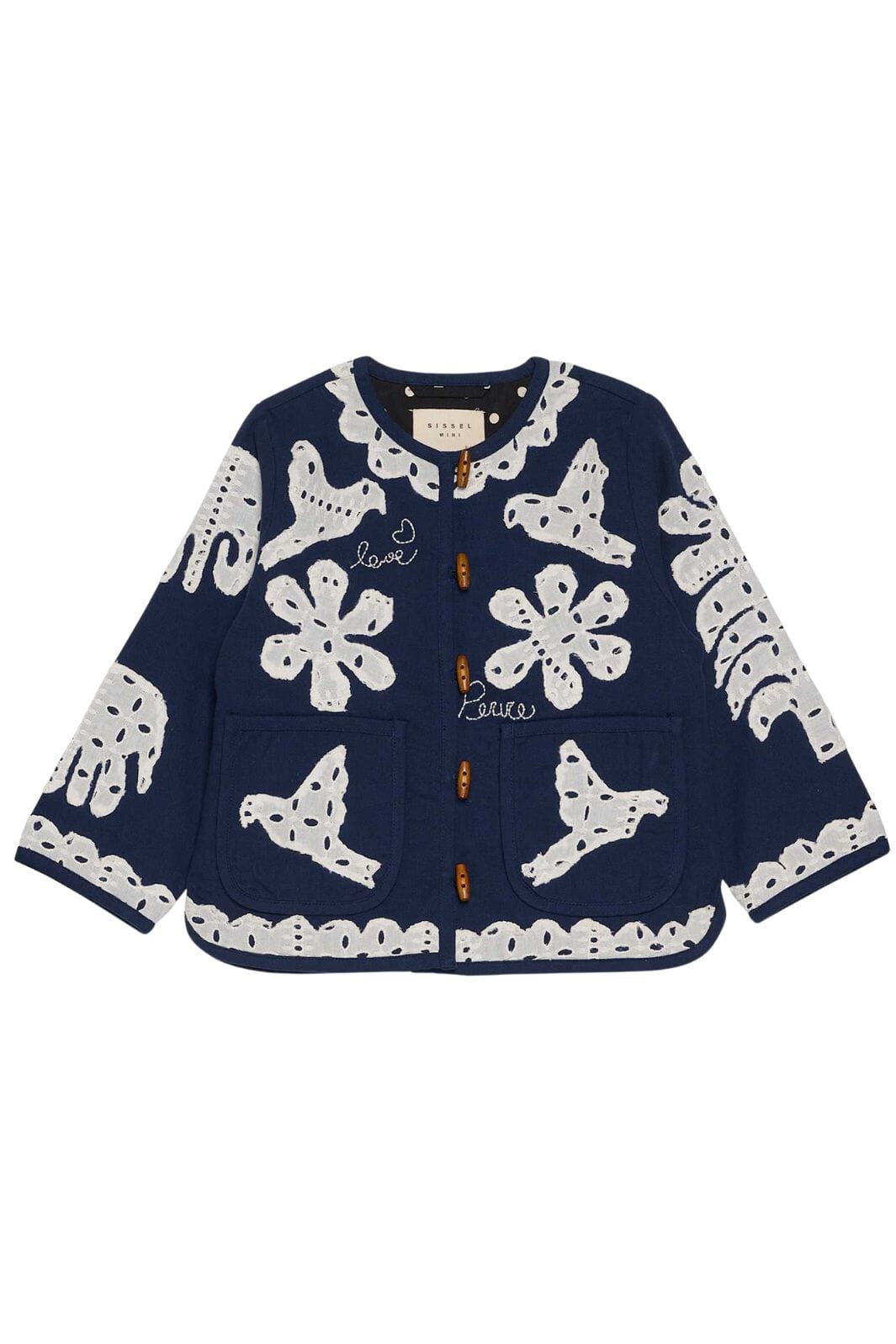Sissel Edelbo - Ena MINI Jacket SE 1659 - Navy Birds Jakker