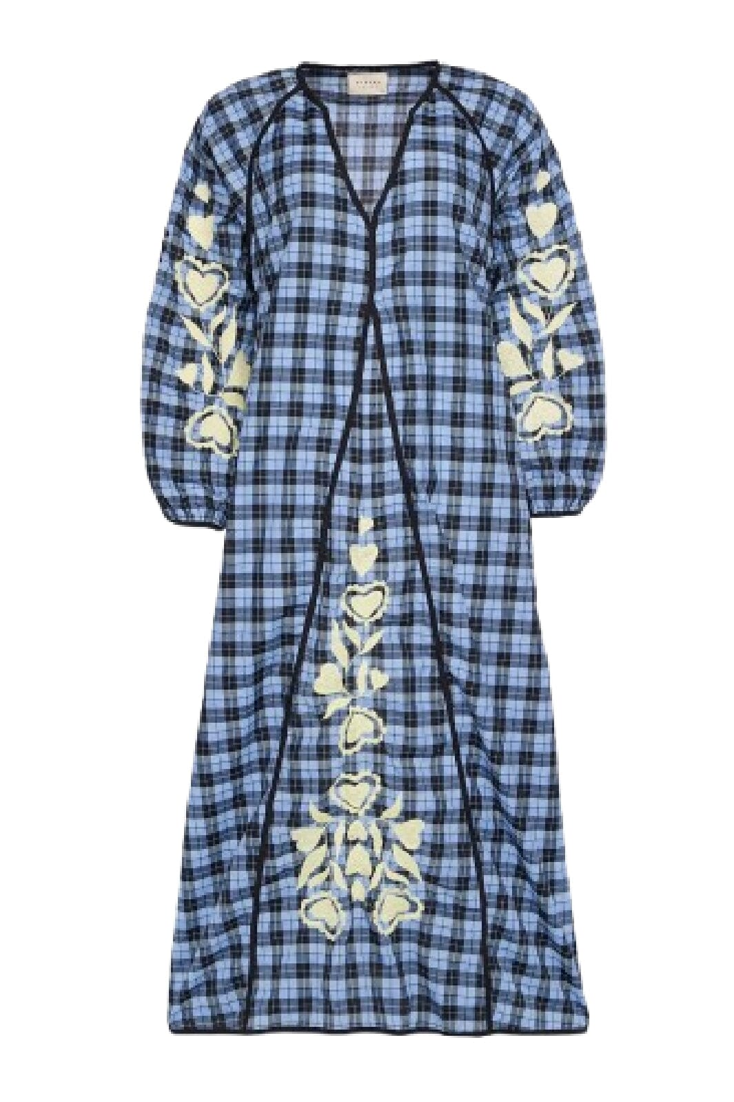 Sissel Edelbo - Fran Dress SE 1692 - Blue Checks