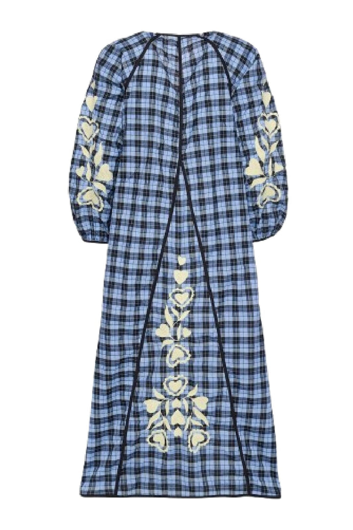 Sissel Edelbo - Fran Dress SE 1692 - Blue Checks