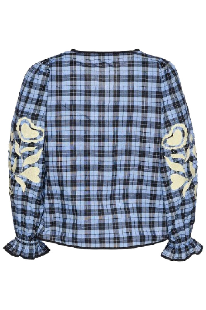 Sissel Edelbo - Fran Top SE 1693 - Blue Checks