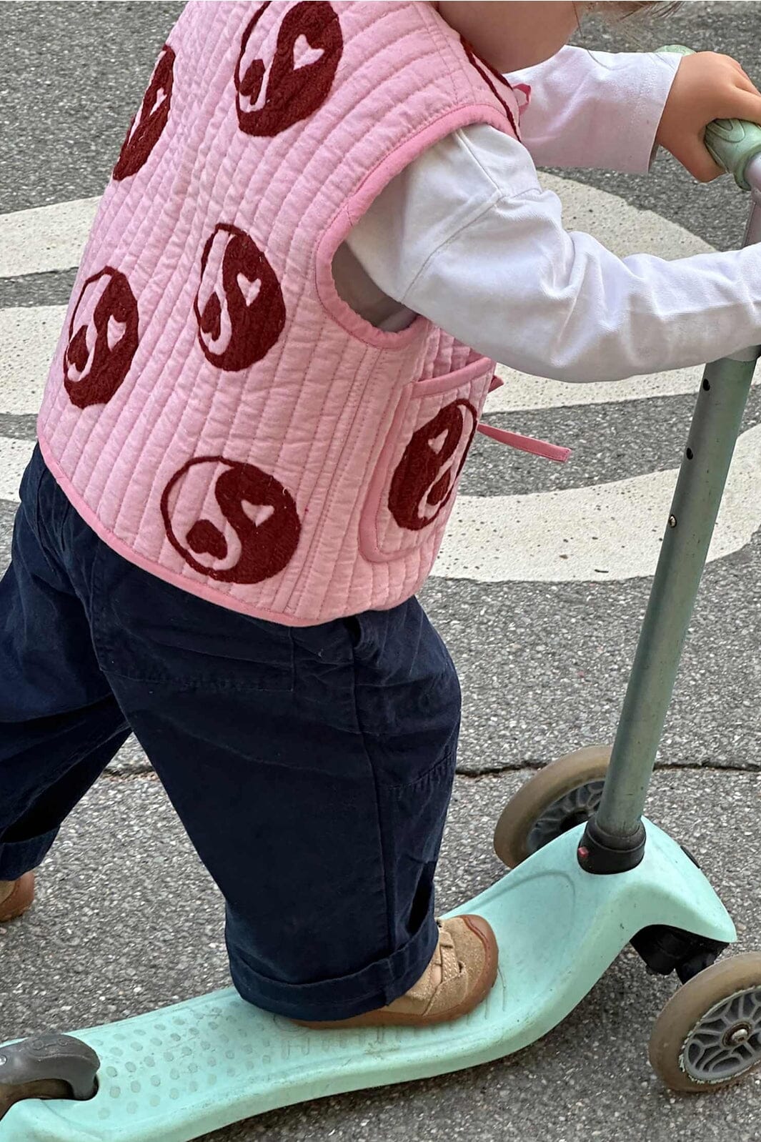 Sissel Edelbo - Honey MINI Vest SE 1524 - Yin & Yang Pink