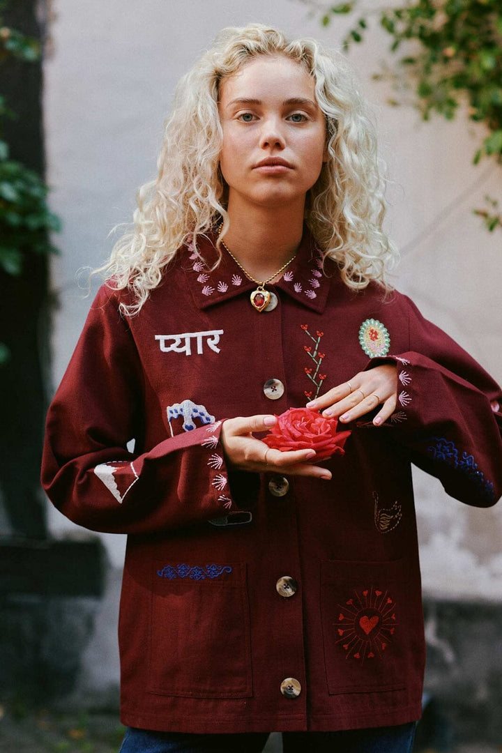 Sissel Edelbo - My Jacket SE 1700 - Burgundy