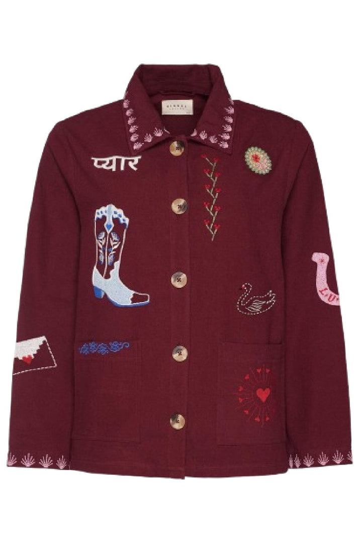Sissel Edelbo - My Jacket SE 1700 - Burgundy