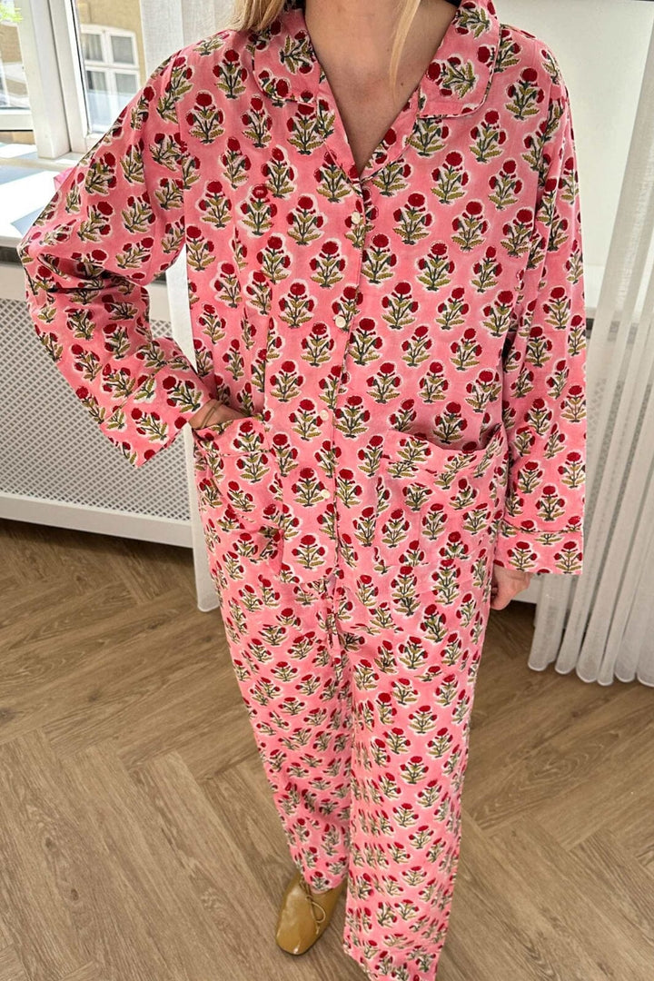 Sissel Edelbo - Nuit Pyjamas Set SE 1701 - Cherry Flower