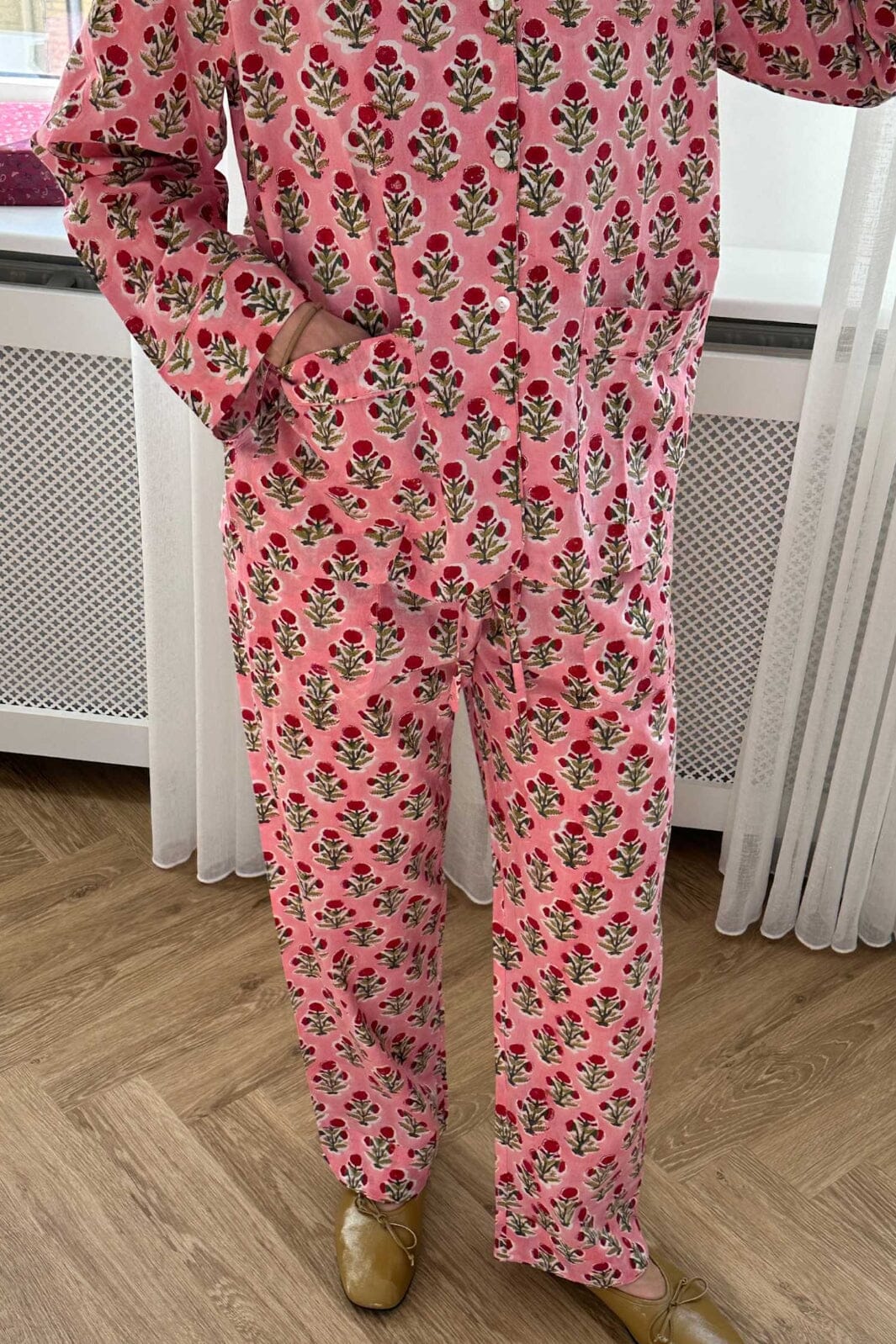 Sissel Edelbo - Nuit Pyjamas Set SE 1701 - Cherry Flower