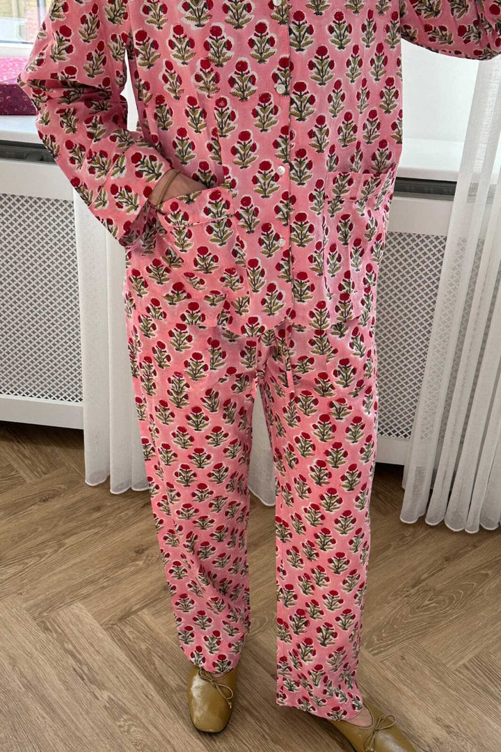 Sissel Edelbo - Nuit Pyjamas Set SE 1701 - Cherry Flower