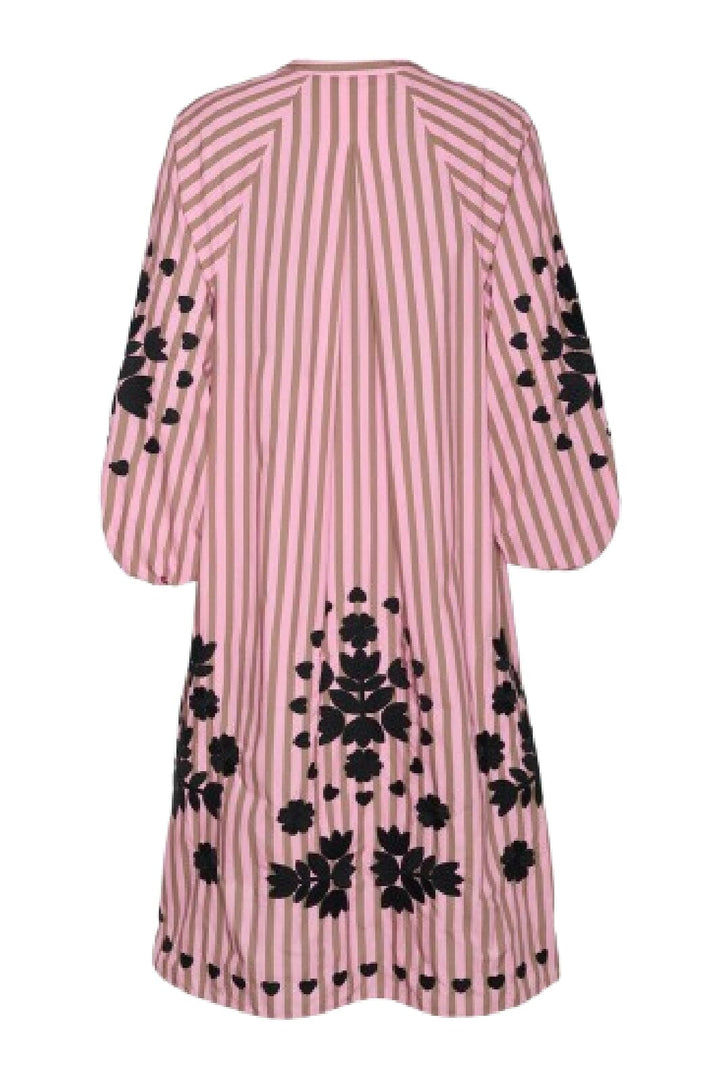 Sissel Edelbo - Rikke Dress SE 1706 - Pink Stripes