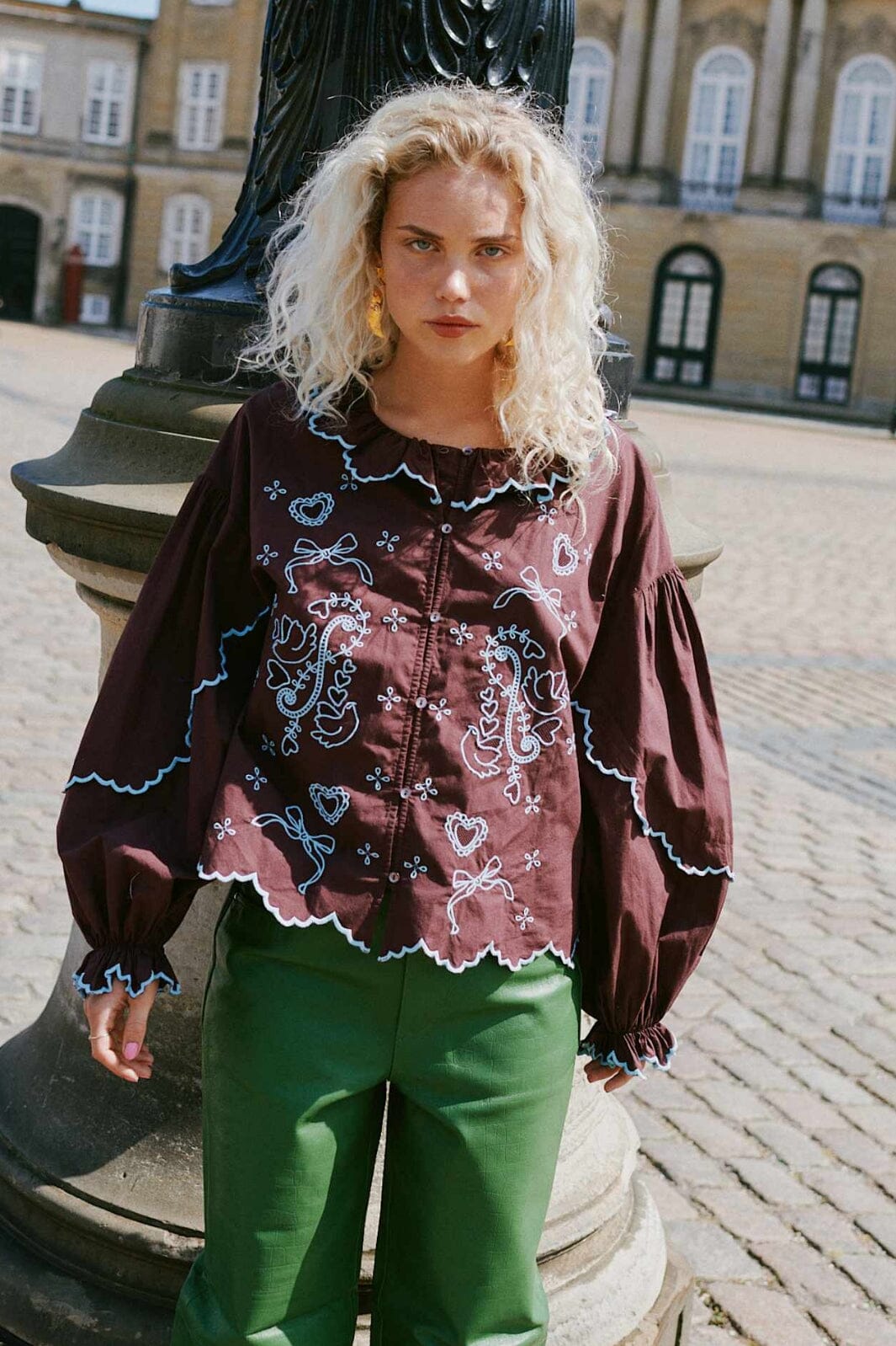 Sissel Edelbo - Tone Shirt SE 1710 - Wine