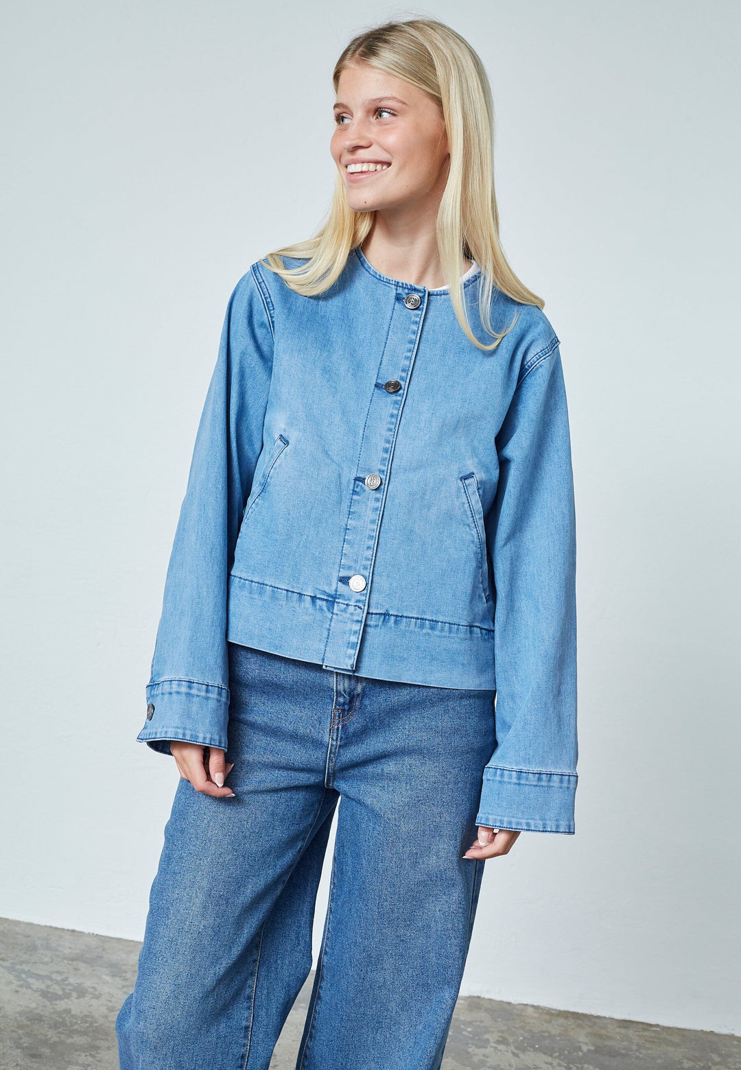 Sisters Point - Feja-Ja 19062 - 900 - L. Blue Wash Jakker