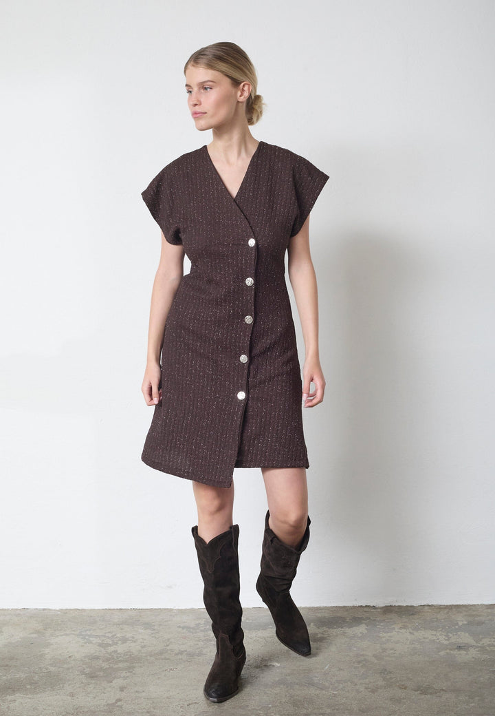 Sisters Point - Gevela-Dr1 19568 - 200 - Chocolate/Silver Kjoler