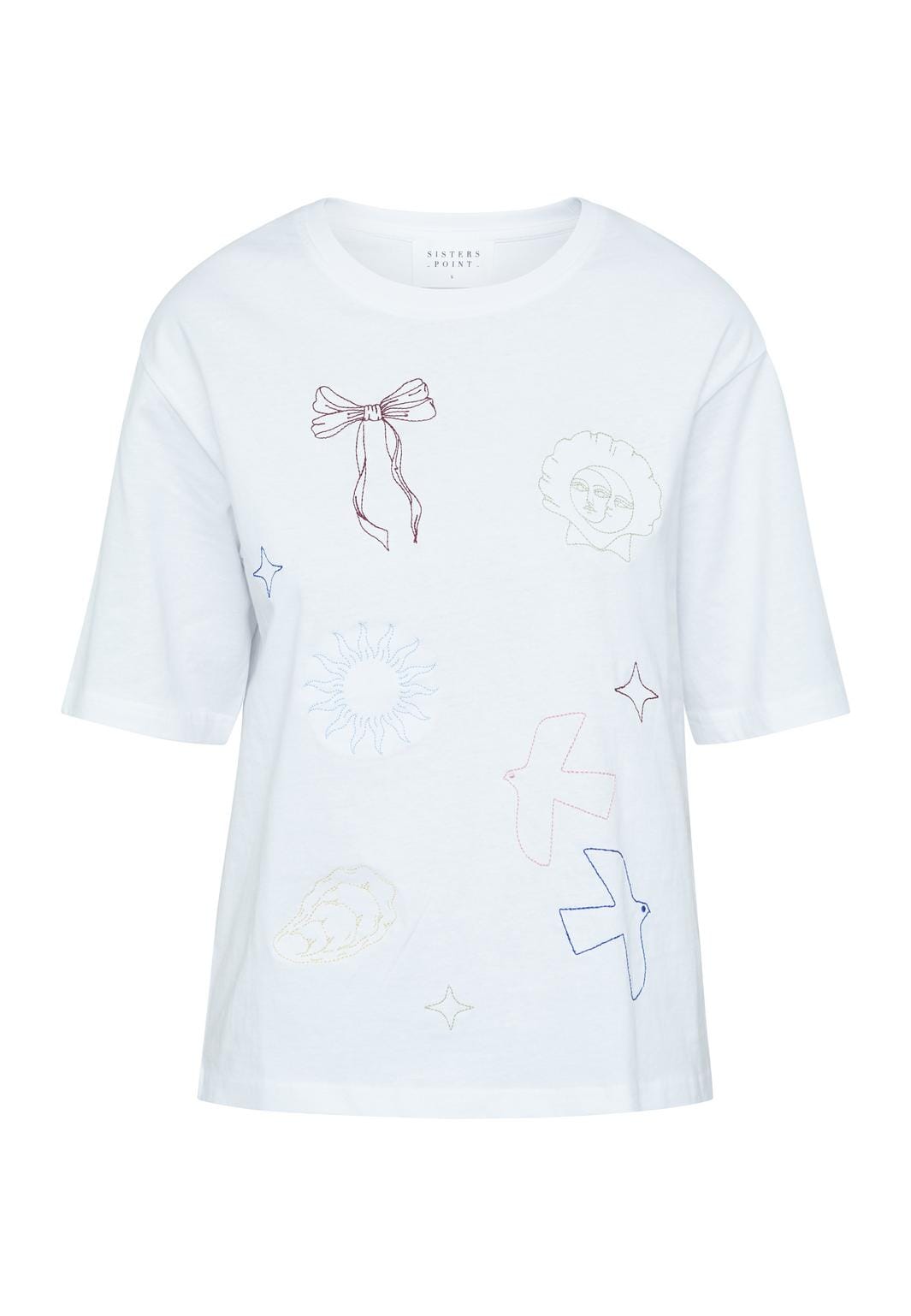 Sisters Point - Heda-Loose.Ss14 18802 - 801 - White/Multi