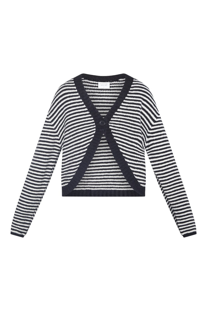 Sisters Point - Helva-Ca 19024 - 830 - Black/Cream Cardigans