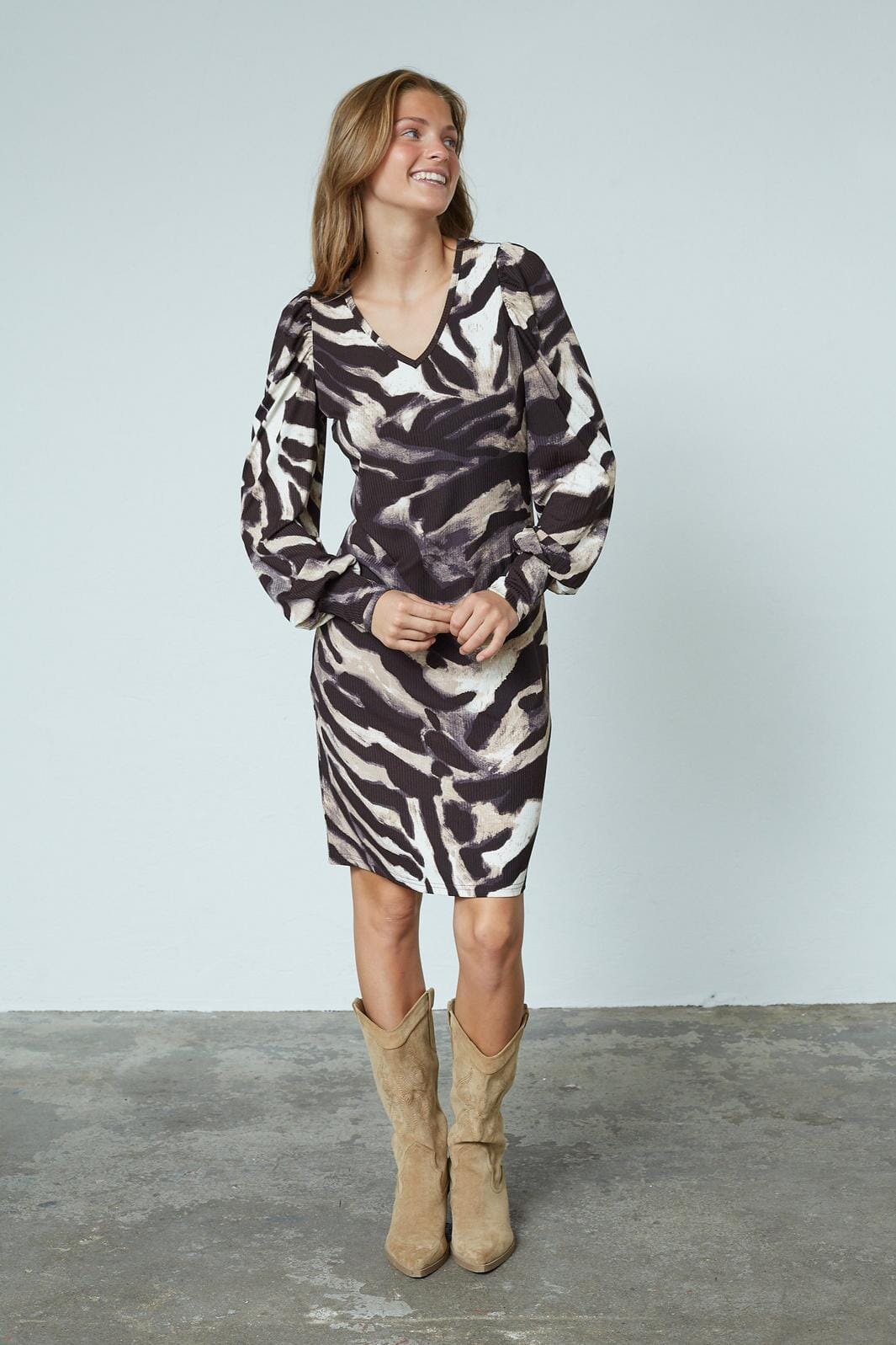 Sisters Point - Spvya-V.Dr 19329 - 802 - Chocolate Comb. Kjoler