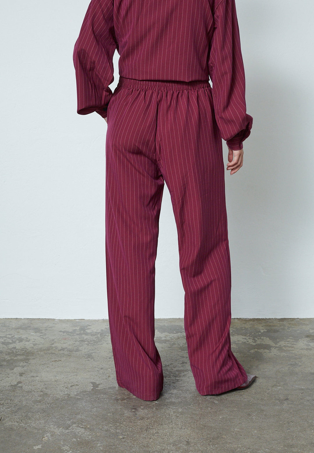 Sisters Point - Verina-Pa2 19337 - 503 - Bordeaux/Cream Bukser