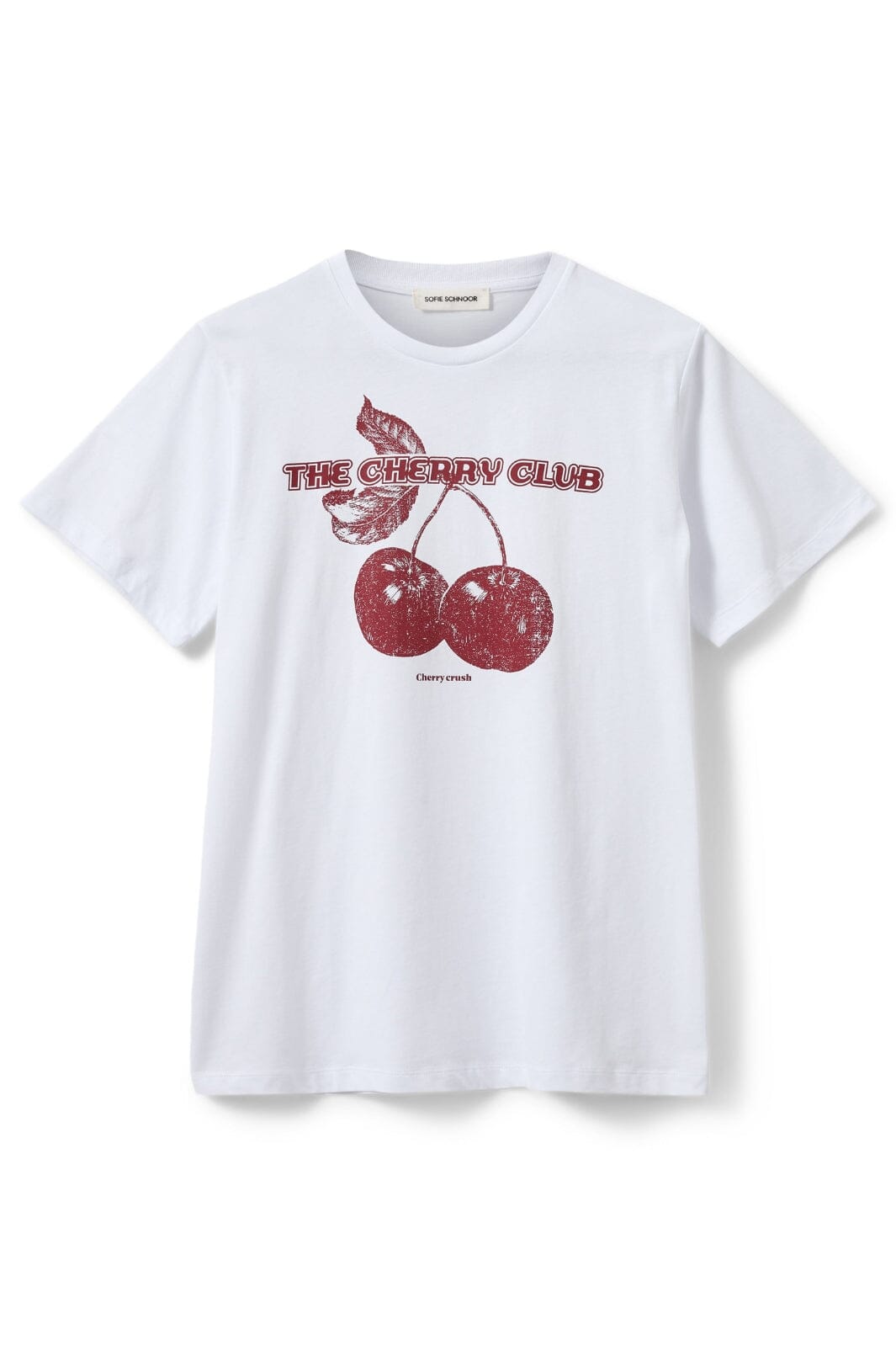 Sofie Schnoor - Zenasw T-Shirt S251435 - 0152 - Snow White Red T-shirts