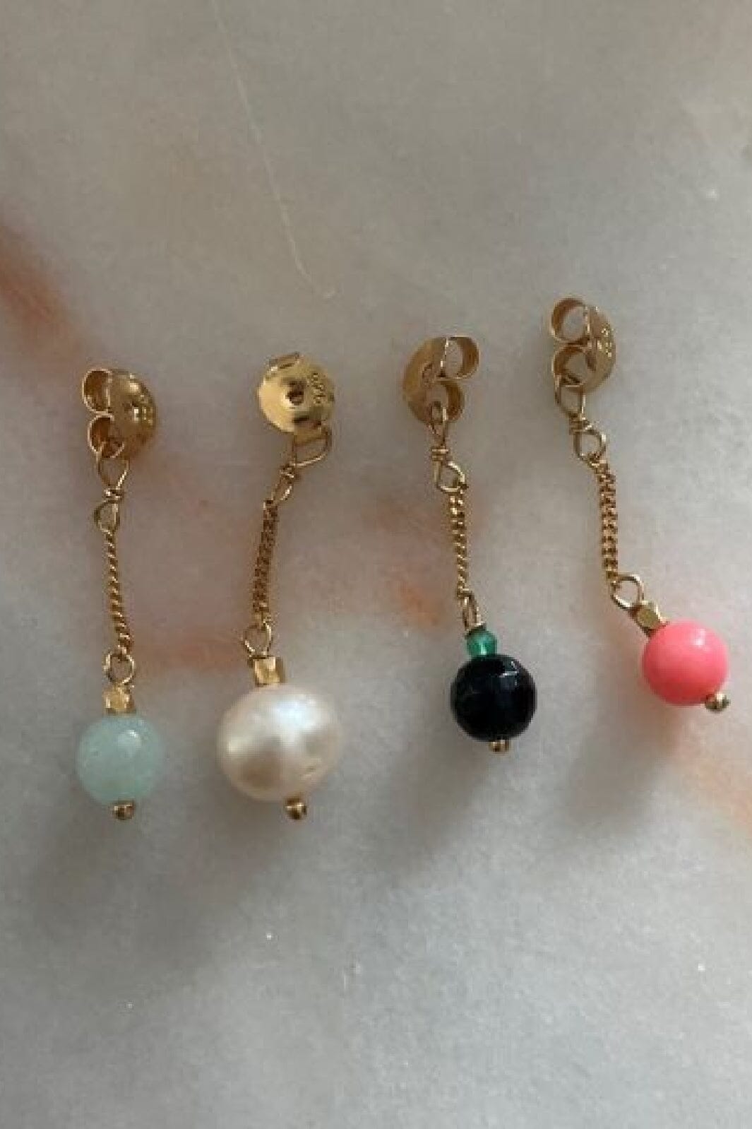 Stine A - Chérie Bon Bon Behind Ear Pandants 1 - 1347-02-1 Øreringe