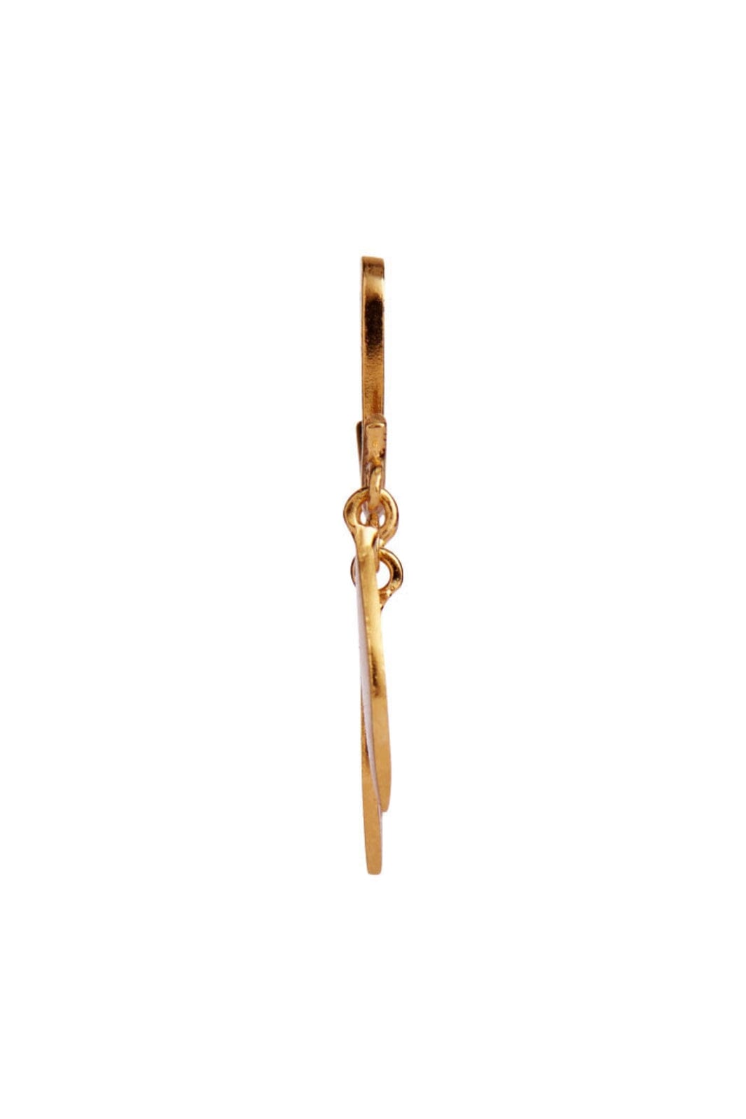 Stine A - Dancing Three Leaves Behind Ear - Gold - 1158-02-S Øreringe