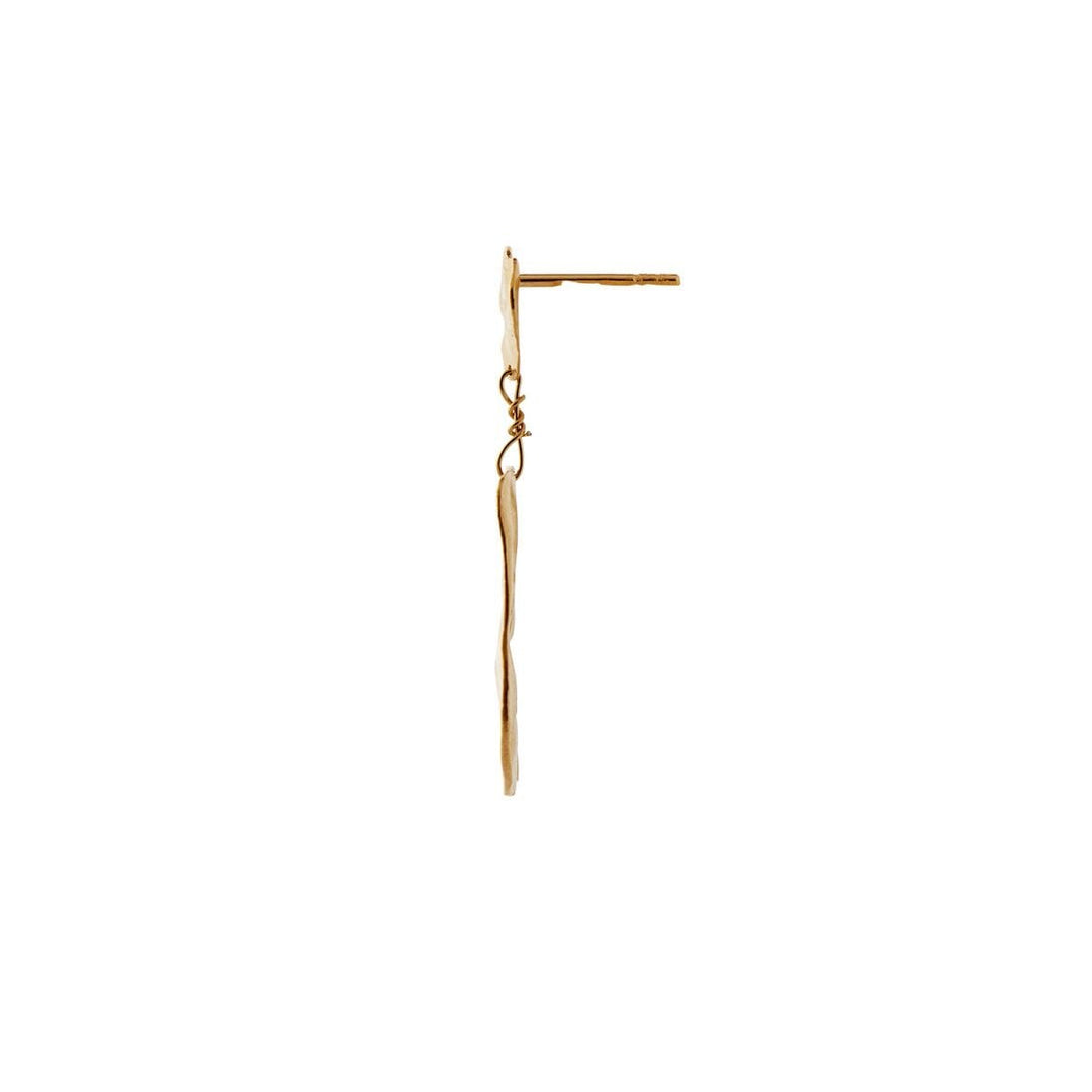 Stine A - Golden Reflection Earring - 1324-02-S Øreringe