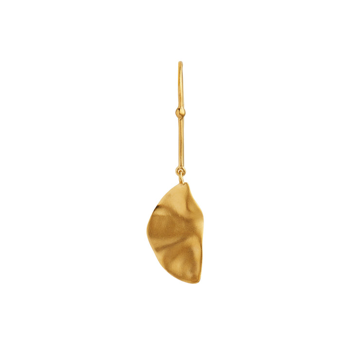 Stine A - Hook With Golden Refection Moon Earring Right - Single - 1341-02-R Øreringe