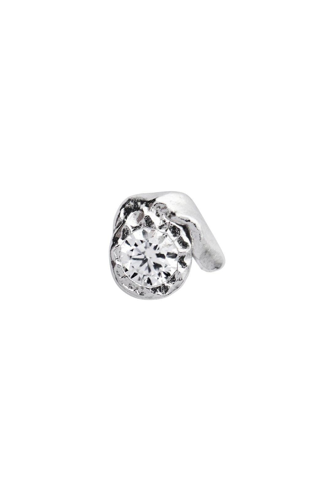 Stine A - Tres Petit Flow Earring Silver - Single - 1336-00-S Øreringe