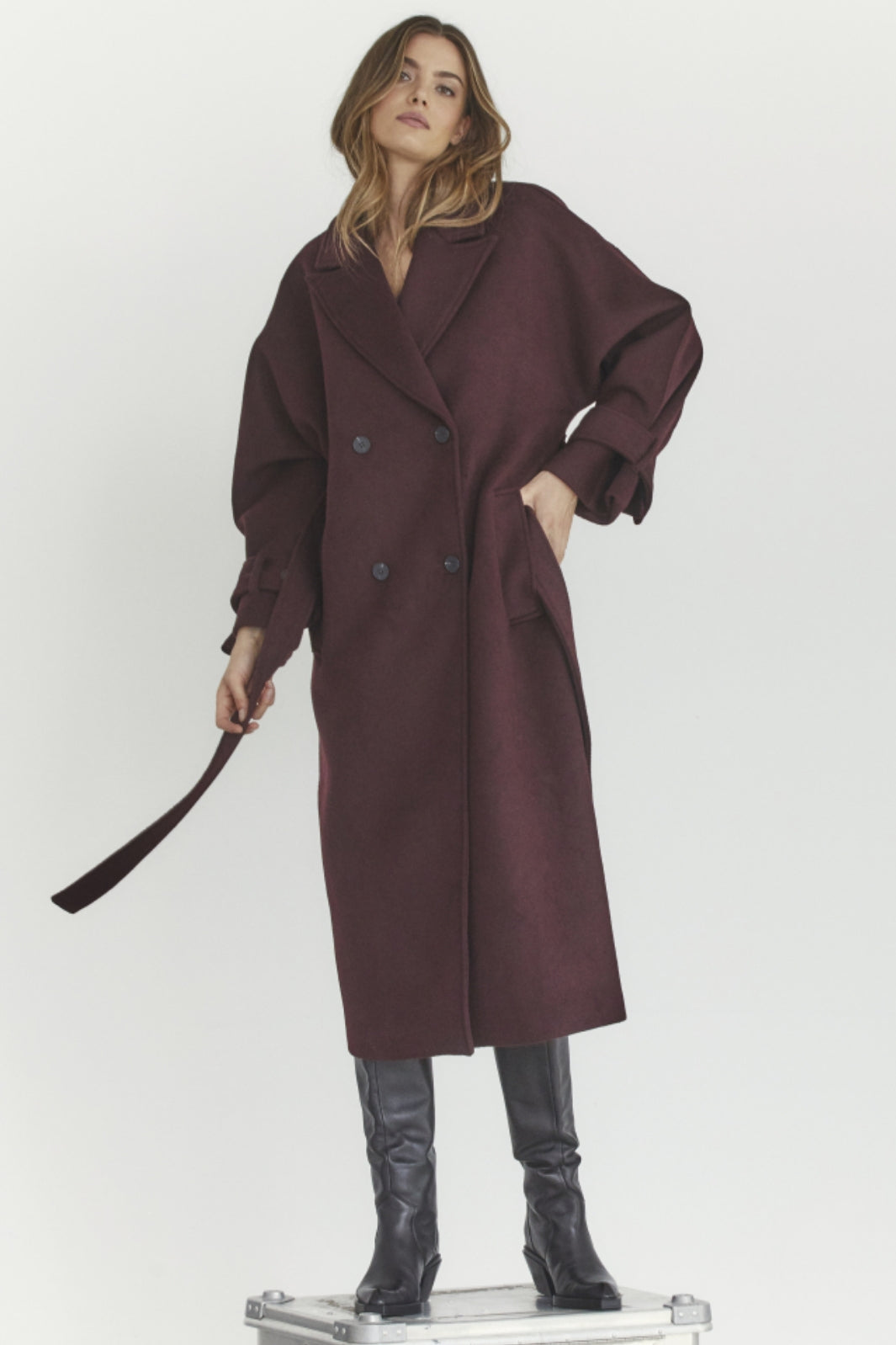 Co´Couture - New Claracc Raglan Coat 30363 - 87 - Winered