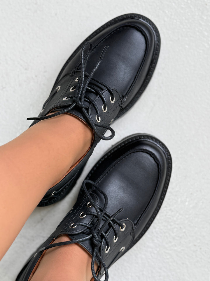 Bloom - Dahliana Loafers - Black