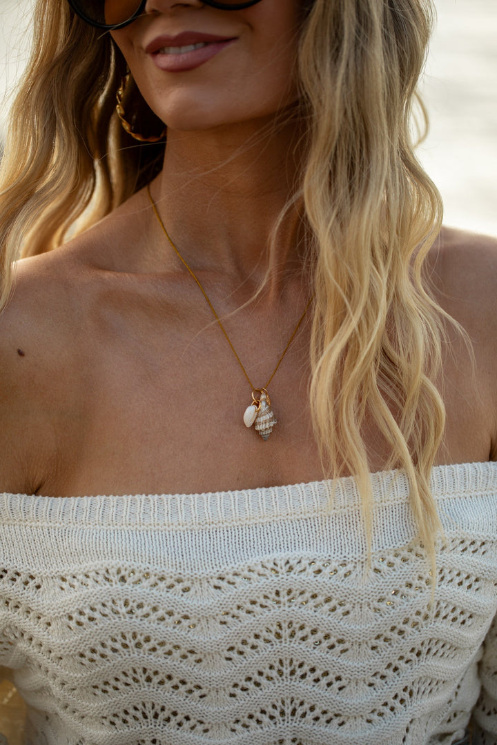 Forhåndsbestilling - Rooted - Rikke May Necklace - Forgyldt