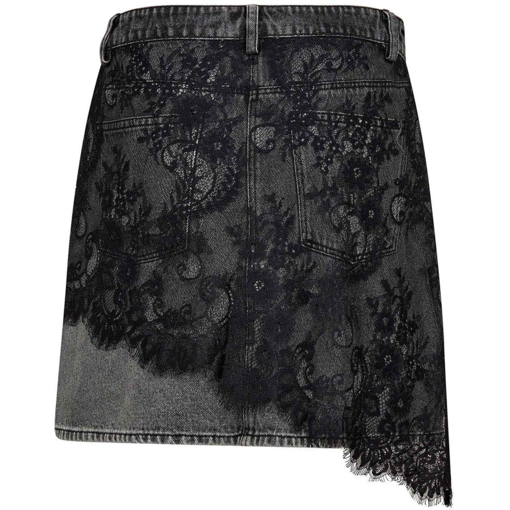 Gossia - Coralinego Jeans Skirt G2976 - Grey Washed