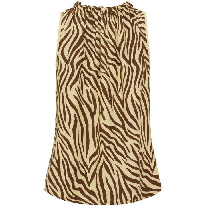 Marta Du Chateau - Mdclucina Top 2319 Zebra - Yellow