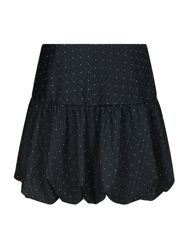 Neo Noir - Jovanna Bedaz Pinstripe Skirt 171212 - 132 - Antracit