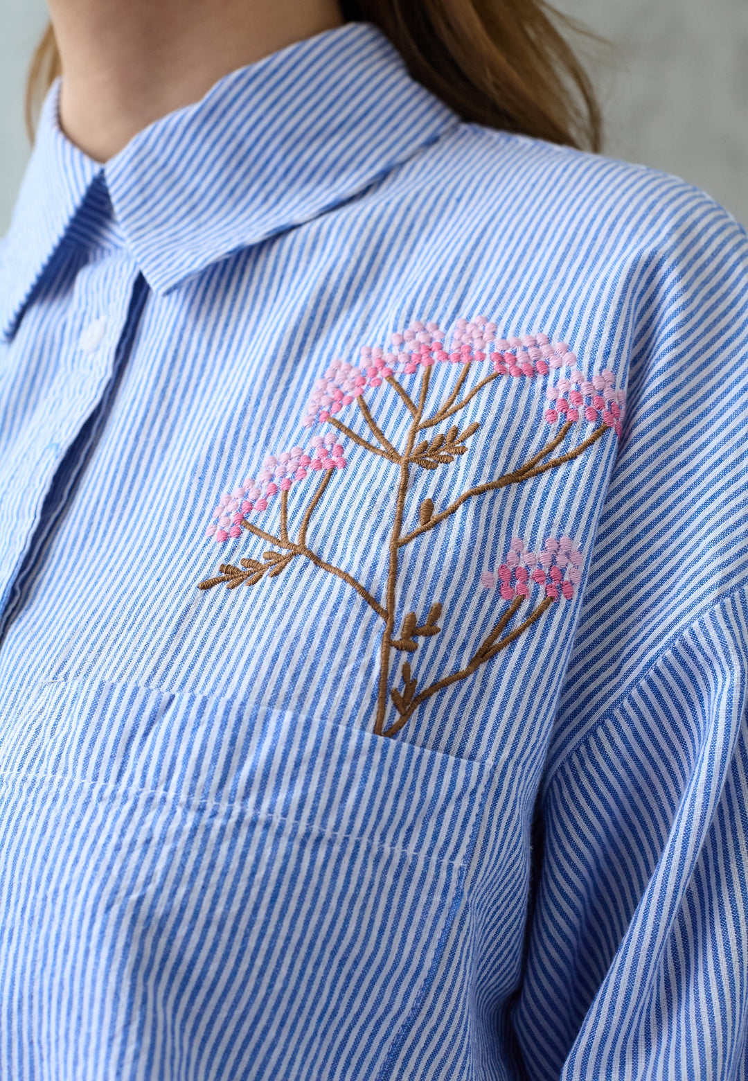 Love & Divine - Love1555 19673 - 402 - Blue Stripe/Flower