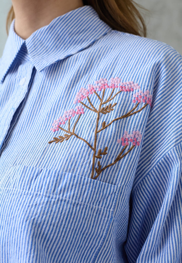 Love & Divine - Love1555 19673 - 402 - Blue Stripe/Flower